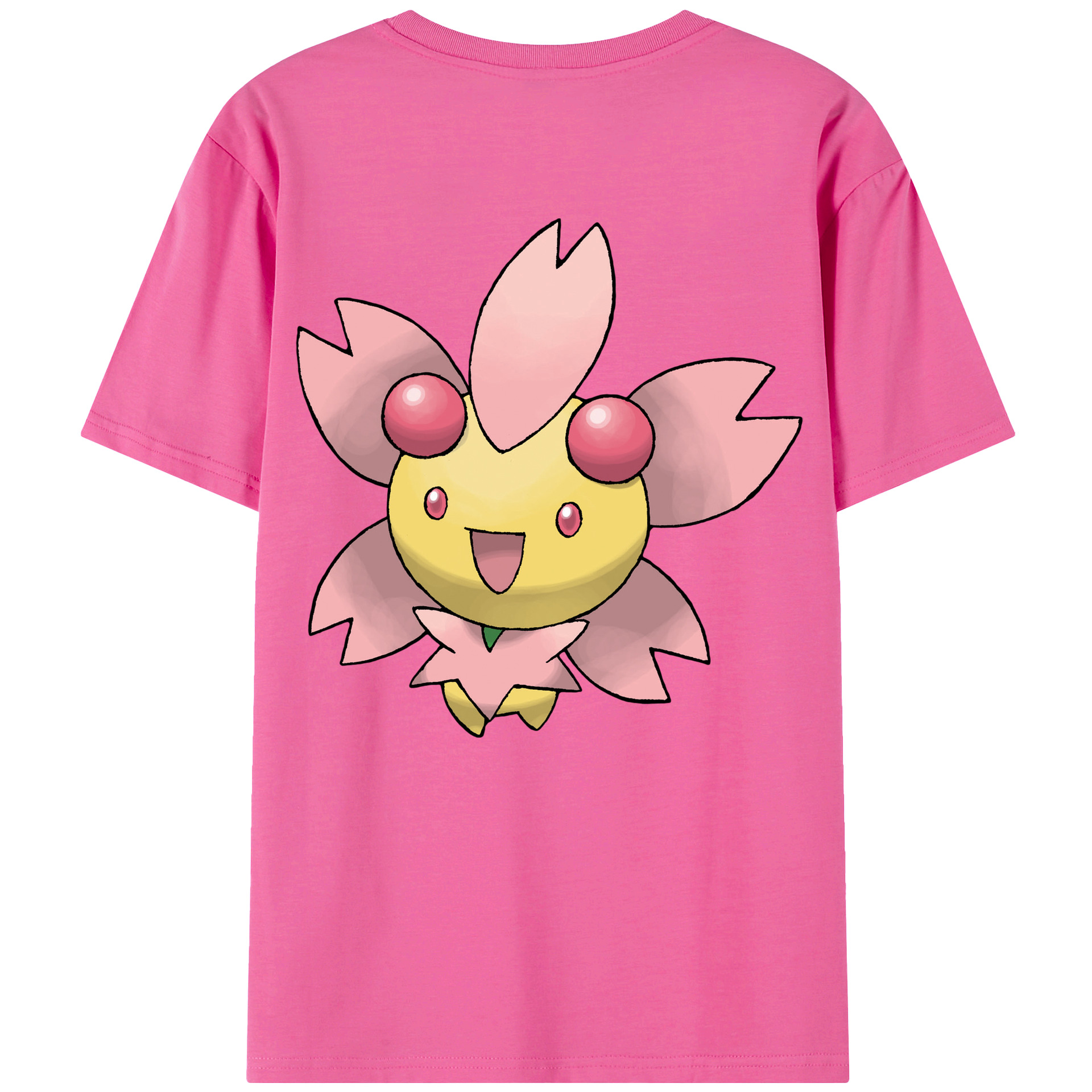 （画像用） ポケットモンスター Pokémon レディース半袖Tシャツ(バックプリント)